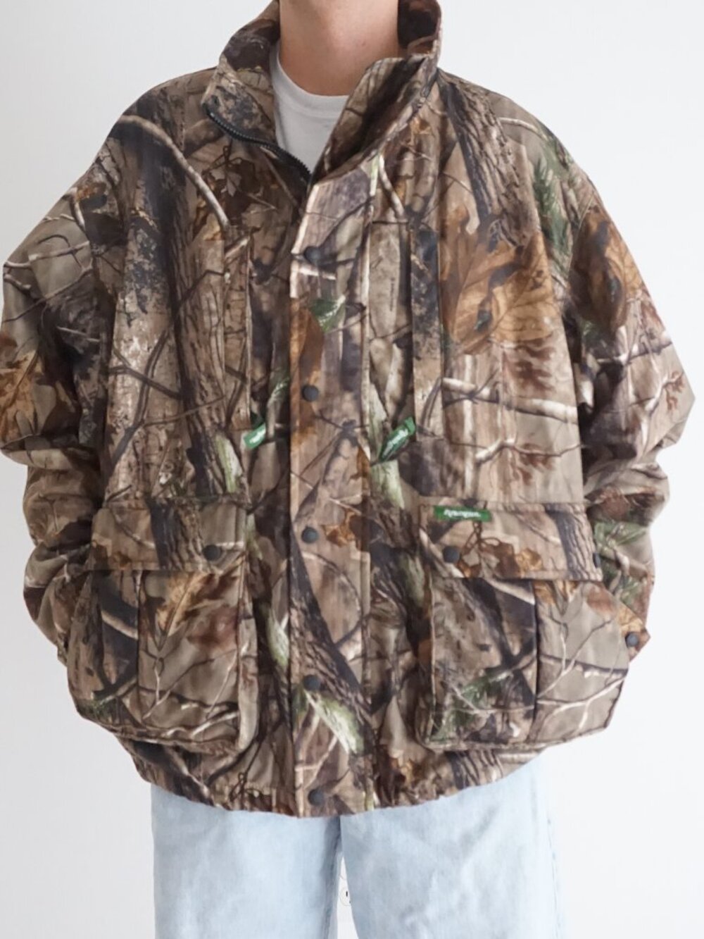 Remington Realtree Camouflage Hunting Jacket Outdoor Fishing Waterproof Coat XL